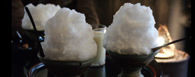 Shaved ice made from natural ice! “Asami Reizo”