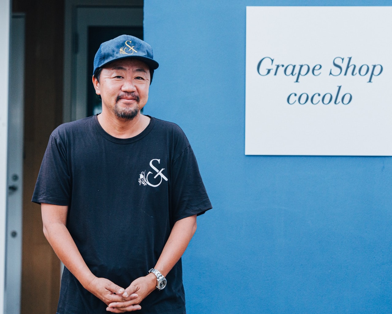 Grapes grown by farmers for farmers. Shimura Grape Research Institute” Connecting “Soil for the Future