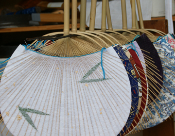 Functional and beautiful, Boshu uchiwa (fan) ”Uyama workshop, Masao Uyama”