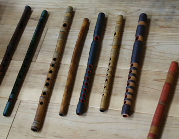 Japanese flute that expanded the world of sound ”Flutist, Ranjo”