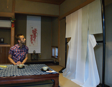 Kimono with vivid, refreshing appeal “Yoshinori Tsuchiya”