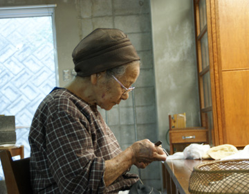本島　人間国宝が守り続ける伝統文化「芭蕉布」