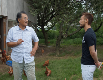 Observing agriculture and the community ”Yoshihide  Kanno, crop and poultry farmer ”
